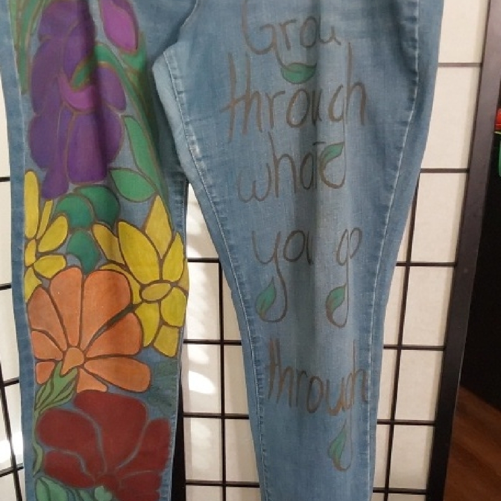 Old Navy Blue Denim Jeans - Picture 4 of 5